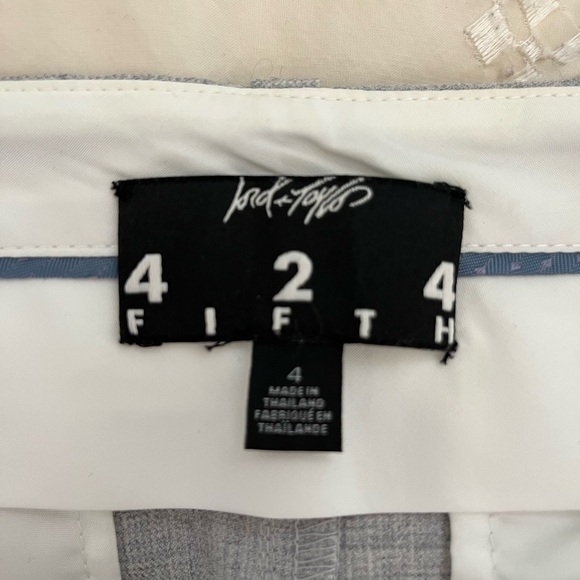 LORD + TAYLOR wide leg cropped trousers - Picture 6 of 6